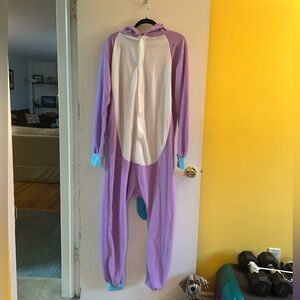Purple and White Unicorn Onesie